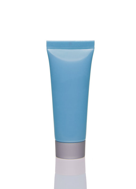 瓶身清洁护理为广告，孤立在白色背景上。图片下载