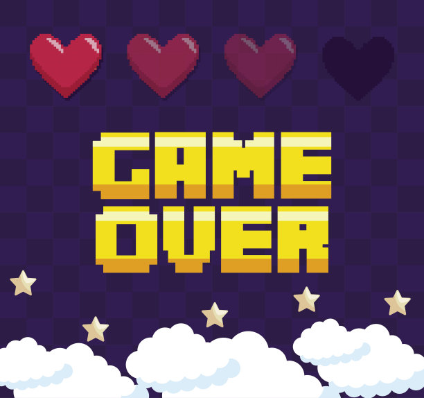 经典电子游戏的信息图片下载