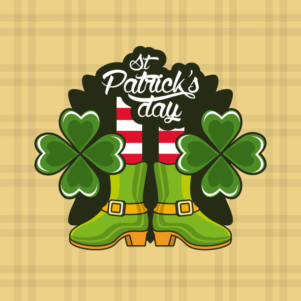 圣帕特里克节漫画图片下载