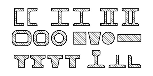 建筑横梁。图片下载