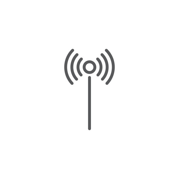 白色背景上隔离的WiFi信号矢量图标概念图片下载