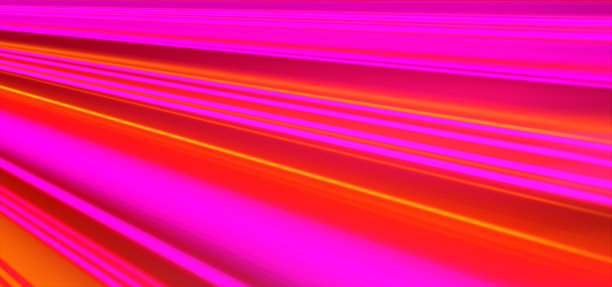 几何背景。移动的能量。复古的霓虹灯的颜色。彩色的背景。霓虹灯。橙色和蓝色。图片下载