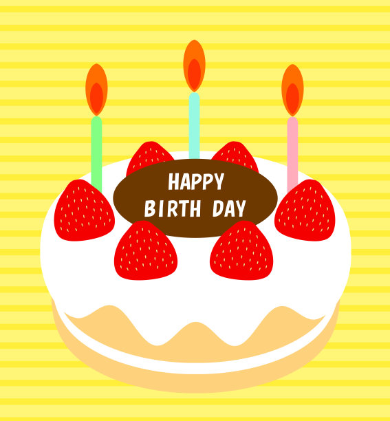 生日蛋糕图片下载