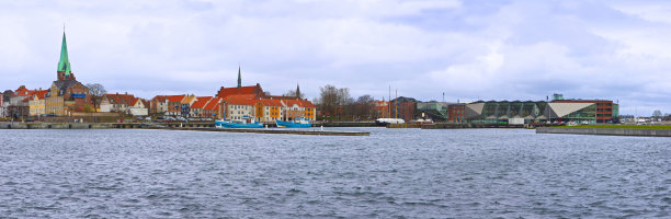 赫尔辛戈市，威廉·莎士比亚创作《哈姆雷特》的地方。这个村庄坐落在把丹麦和瑞典隔开的海边。与2017年冬季有关的图片图片下载