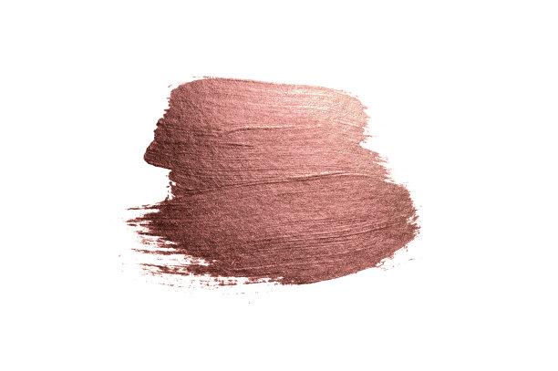 抽象的粉红色水彩染色在白色的背景图片下载