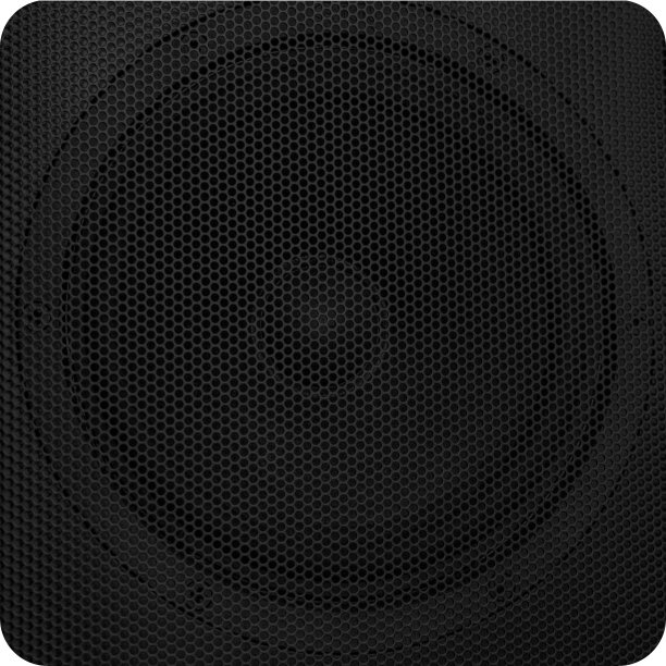 黑色扬声器格栅图片下载