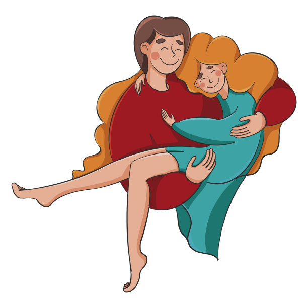 夫妇在爱。一个年轻人把一个女孩抱在怀里。图片下载