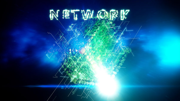 数字抽象背景图片下载