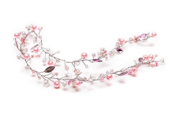 钻石或珍珠王冠在白色背景孤立图片下载