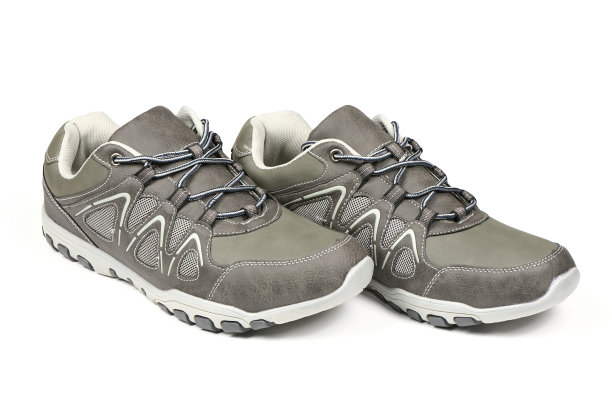 灰色现代运动鞋图片下载