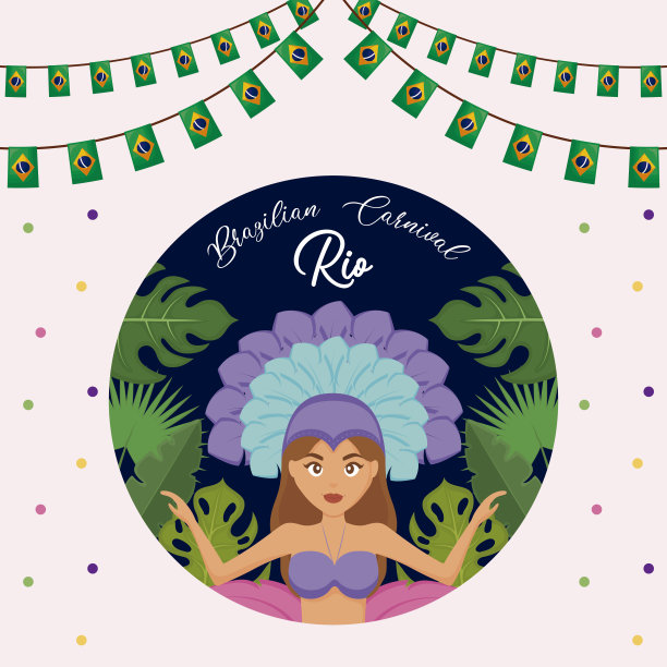 嘉年华里奥·贾尼罗的加罗塔舞蹈图片下载