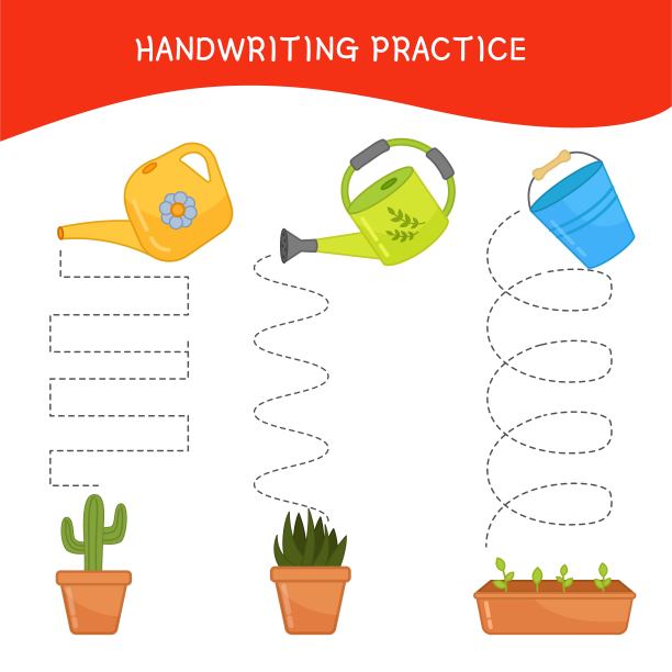 书法练习纸。图片下载