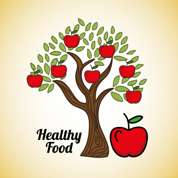 健康食品设计图片下载