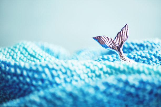 手工制作的美人鱼鳍图片下载