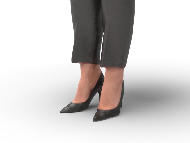 商业女人的腿3D渲染图片下载