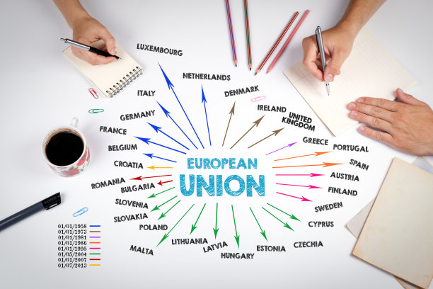 欧盟的28个成员国图片下载