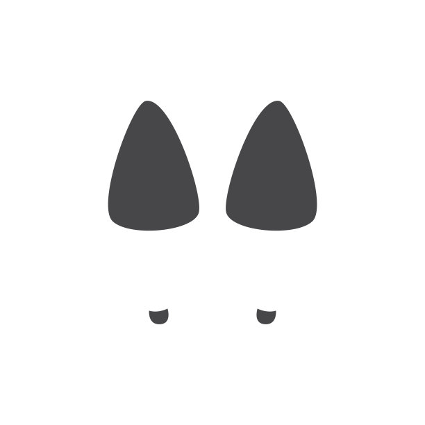 向量抽象鞋平足迹黑色图标图片下载