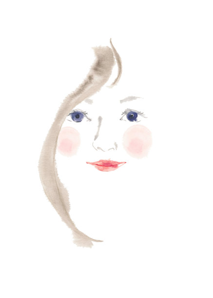 女性的脸图片下载