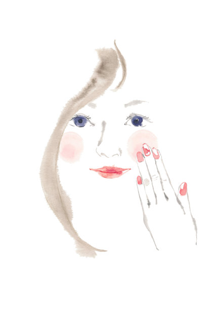 女性面部图片下载