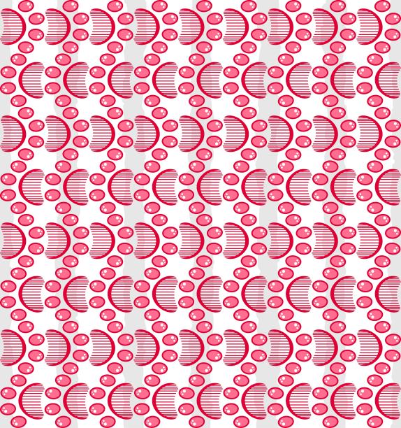 爪印无缝矢量模式图片下载