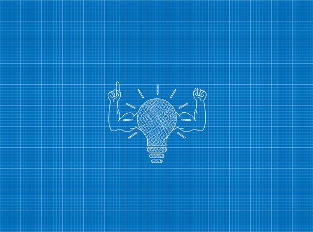 灯强蓝图图片下载