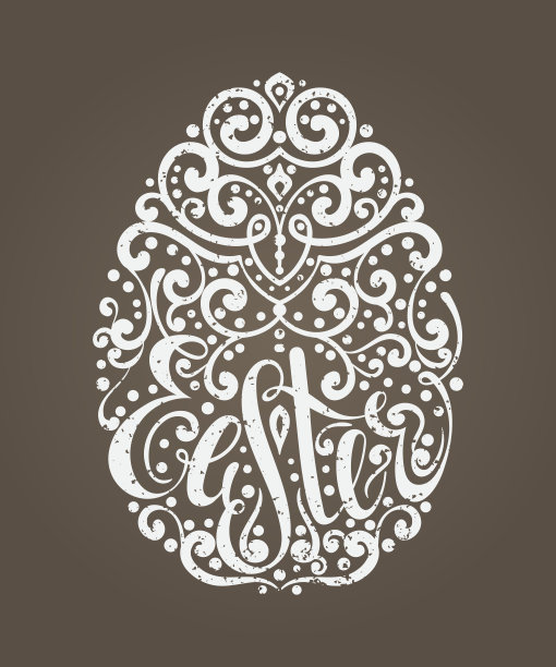 复活节彩蛋设计元素图片下载