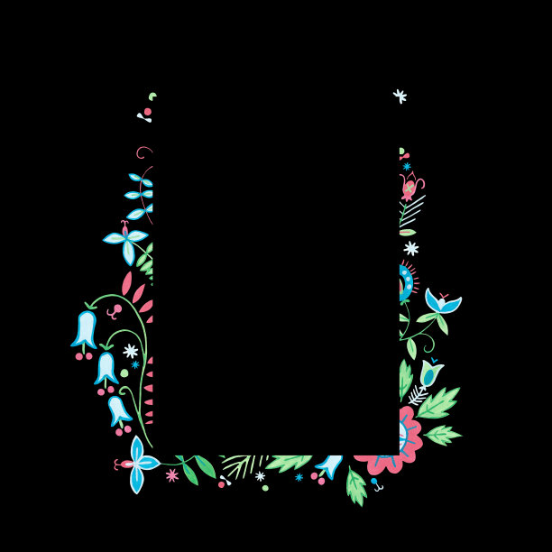 带有绿色叶子和花朵的花环在黑色背景上。花花环美容和沐浴天然产品。图片下载