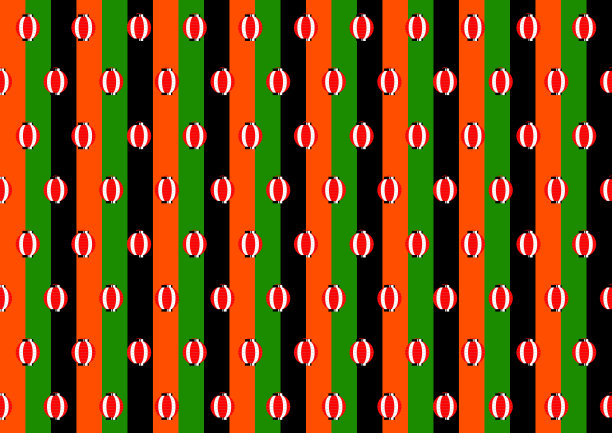 日本传统节日形象插画与纸灯笼图片下载