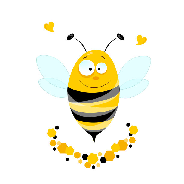 有趣的蜜蜂图片下载