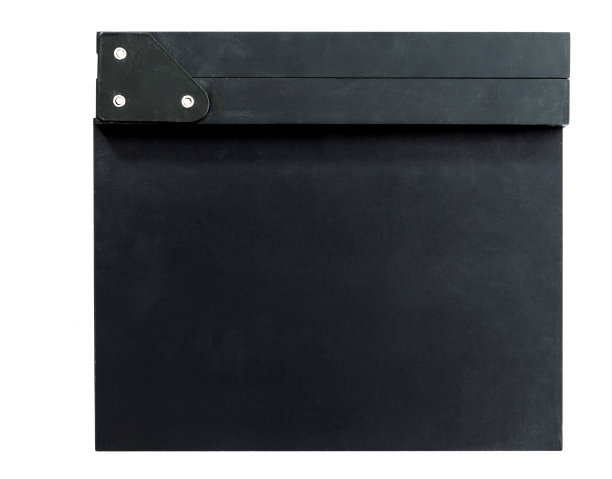 在白色背景上拍摄石板图片下载