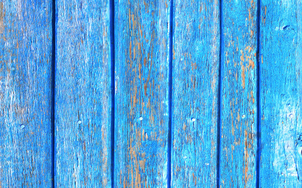 蓝色的木质桌面纹理墙纸图片下载