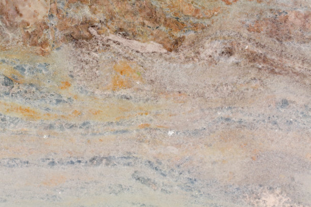 特写高质量的棕色，蓝色，橙色大理石纹理。图片下载