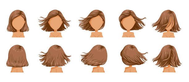 头发吹图片下载