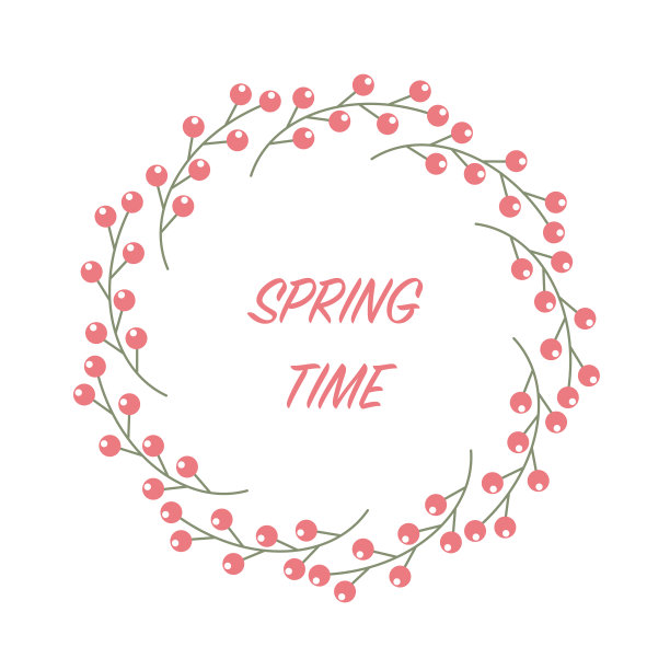 带文本样本的花卉明信片模板。图片下载