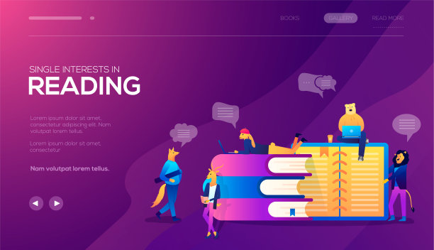 同学们在看书，斜倚着坐在大书上图片下载