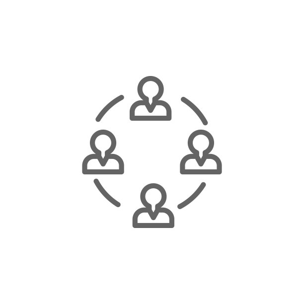 社区男子轮廓图标。元素商业插图线图标。符号和符号可以用于网页，标志，手机应用程序，UI，用户体验图片下载