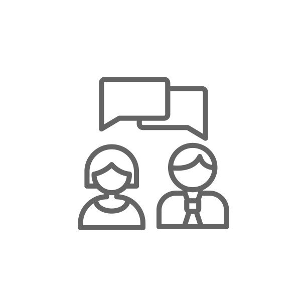 通讯聊天气泡轮廓图标。元素商业插图线图标。符号和符号可以用于网页，标志，手机应用程序，UI，用户体验图片下载