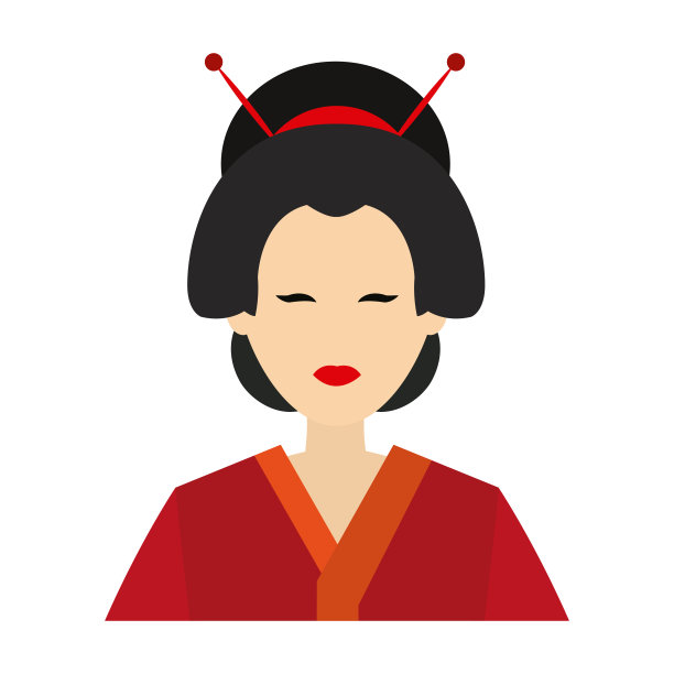 艺妓形象化身图片下载
