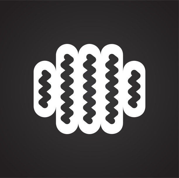 Cookie图标在图形和网页设计的背景。简单的矢量信号。网站按钮或手机应用的互联网概念符号。图片下载