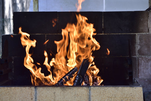 营火的火焰图片下载