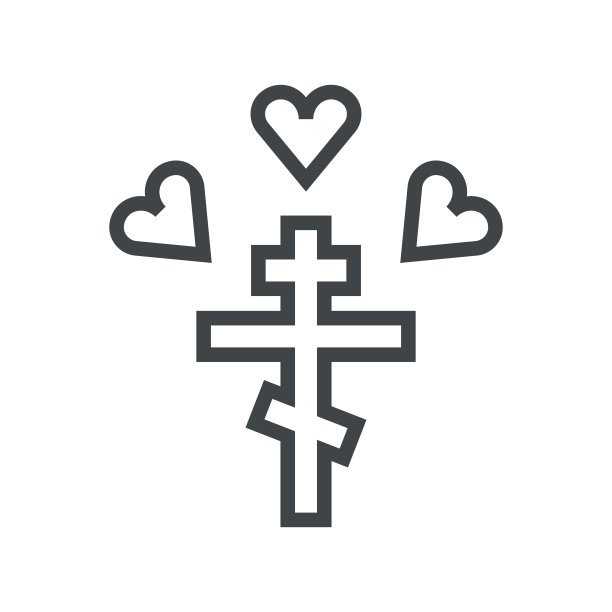 线条图标热爱正统图片下载