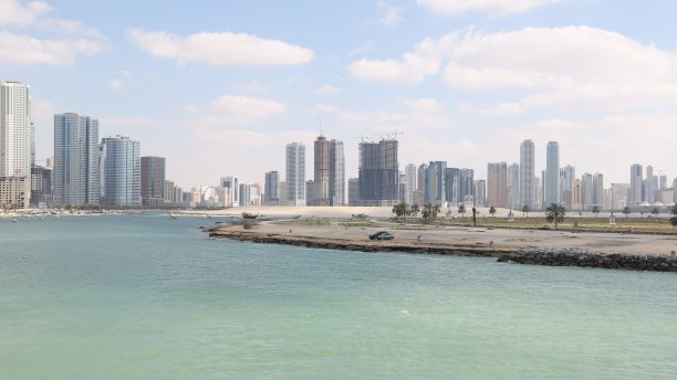 迪拜老港的木船，阿拉伯联合酋长国，2016年11月15日图片下载