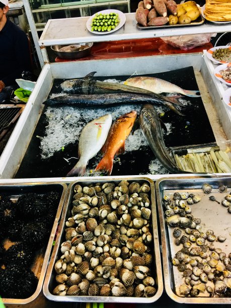 亚洲海鲜市场图片下载