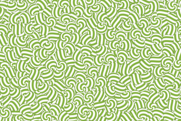 绿色条纹的球体。抽象的3 d背景。图片下载