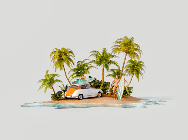 旅游度假概念图片下载