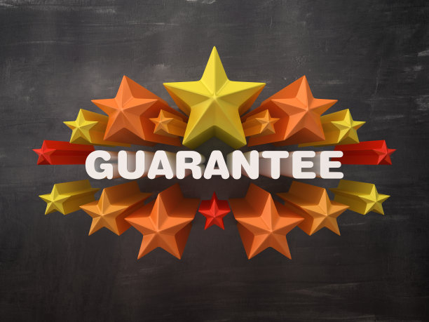 彩色星星与保证字在黑板背景- 3D渲染图片下载