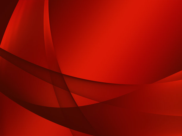 优雅的抽象红色波浪背景图片下载