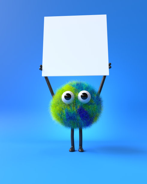 可爱的毛茸茸的怪物图片下载