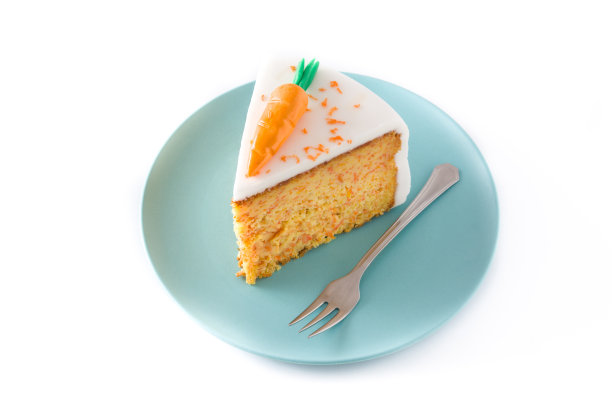 胡萝卜蛋糕切片图片下载