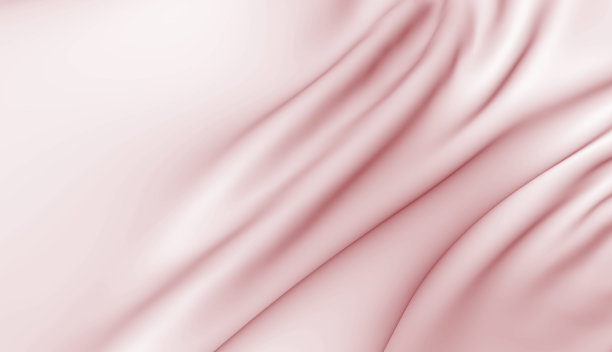 粉色绸缎面料背景，有质感的轻丝质布料材料与文字空间。图片下载